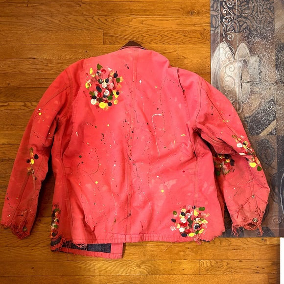 Custom Tall Carhartt Coat with Wool Liner , This Carhartt is a One of One - Picture 5 of 9